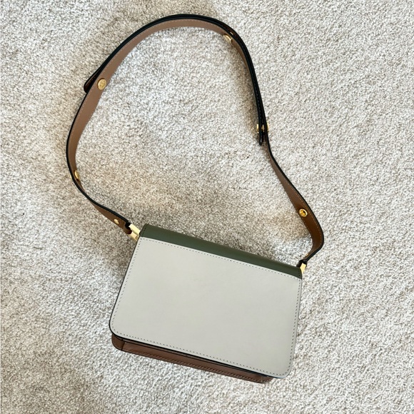 Marni mini trunk khaki and white - Picture 2 of 9